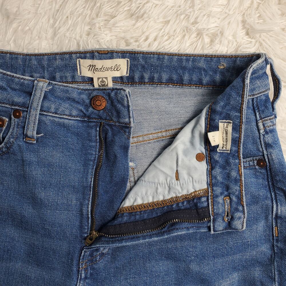 Madewell Curvy Perfect Crop Jeans 27 Petite - Picture 3 of 8